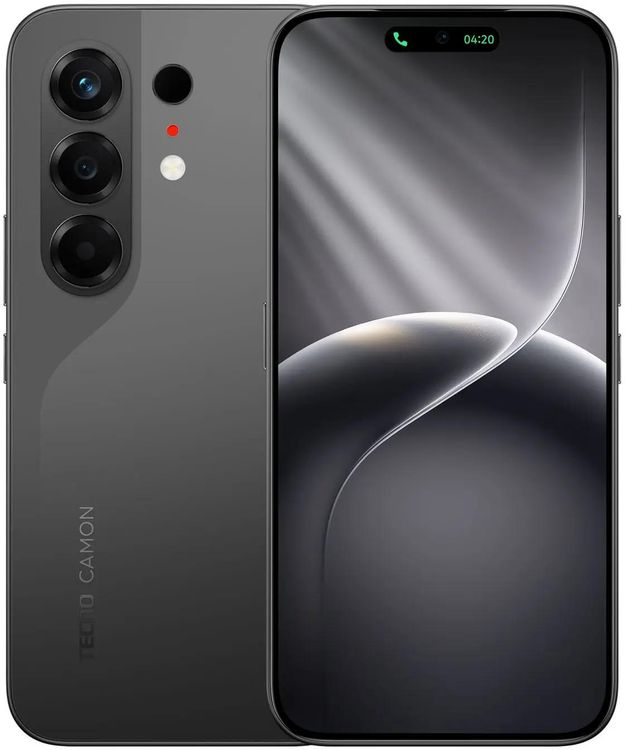 Смартфон Tecno Camon 50 8Gb/256Gb черный (CN5 256+8 MOONSHADOW BLACK)