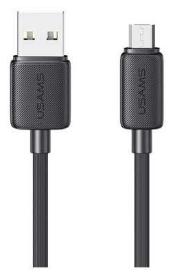 Кабель USB(Am)-Micro USB(Bm), 1 м, черный, USAMS US-SJ690 (SJ690USB01)