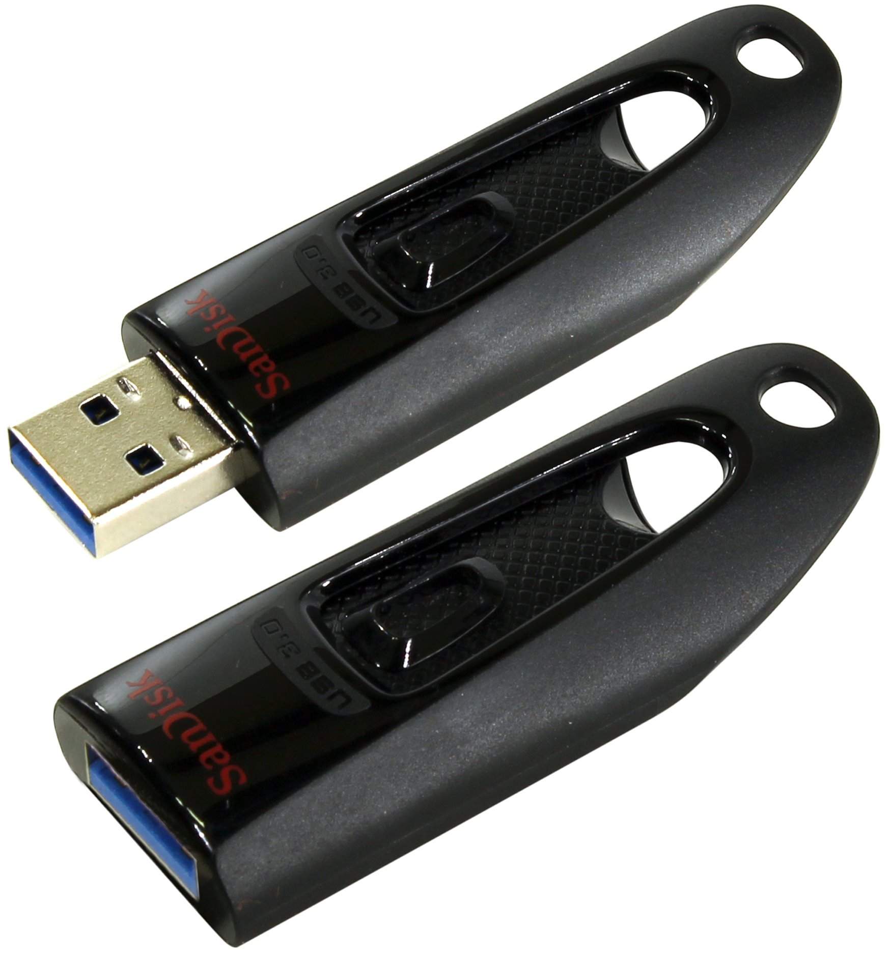 Флешка 32Gb USB 3.0 Sandisk Ultra Ultra, черный (SDCZ48-032G-U46)