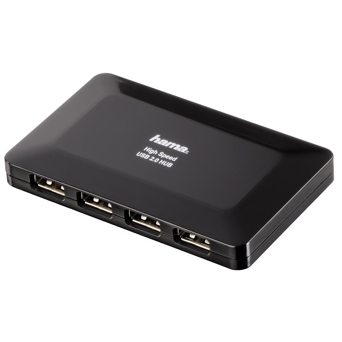 

Концентратор Hama Active H-78472, 4xUSB 2.0, черный (00078472), Active H-78472