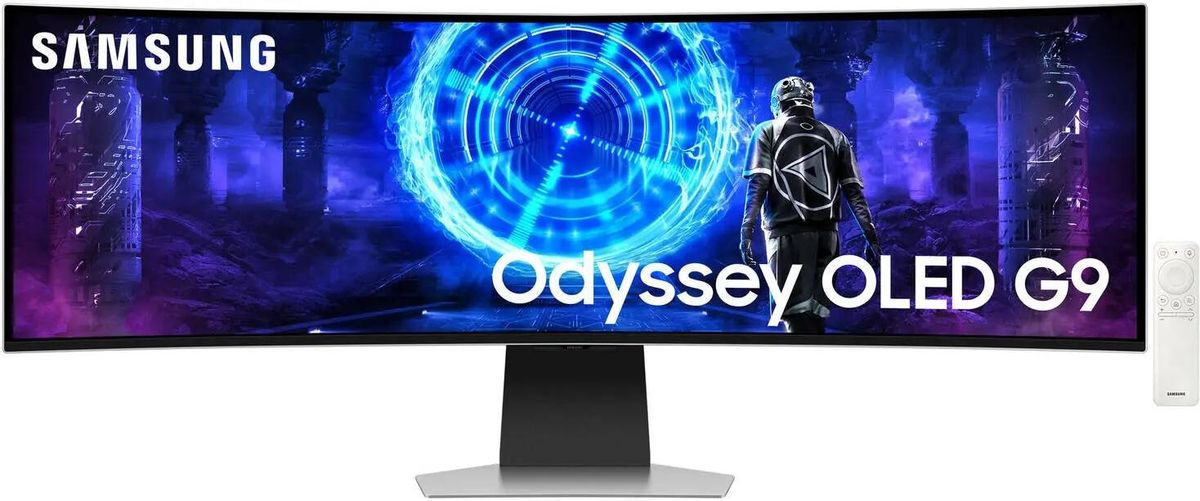 Монитор 49" Samsung Odyssey OLED G9 LS49DG952SMXUE серебристый