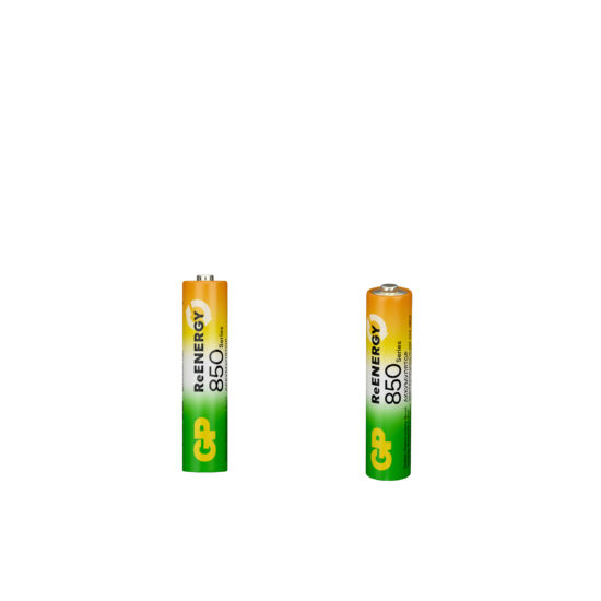 Аккумулятор GP ReEnergy, 85AAAHCRGY-2CRCB2, AAA, 850 мА·ч, 2 шт
