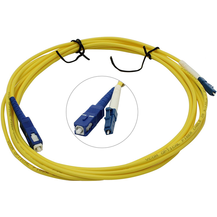 

Патч-корд оптический Vcom LC-SC, UPS, одномодовый, Simplex, 3m (VSU302-3M), Желтый, VSU302-3M