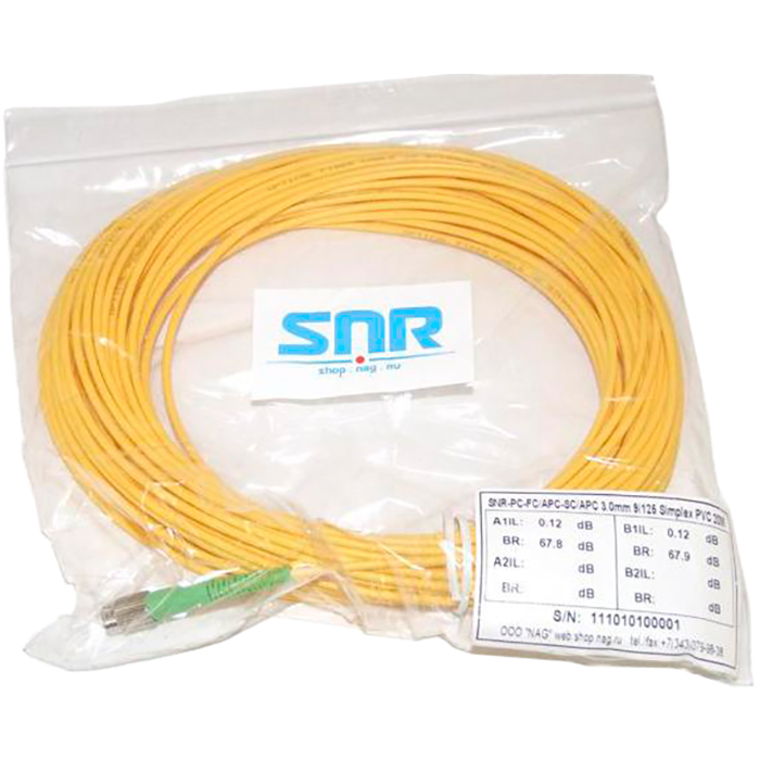 

Патч-корд оптический SNR FC/APC-SC/APC SM, 20m (SNR-PC-FC/APC-SC/APC-20m), Желтый, SNR-PC-FC/APC-SC/APC-20m