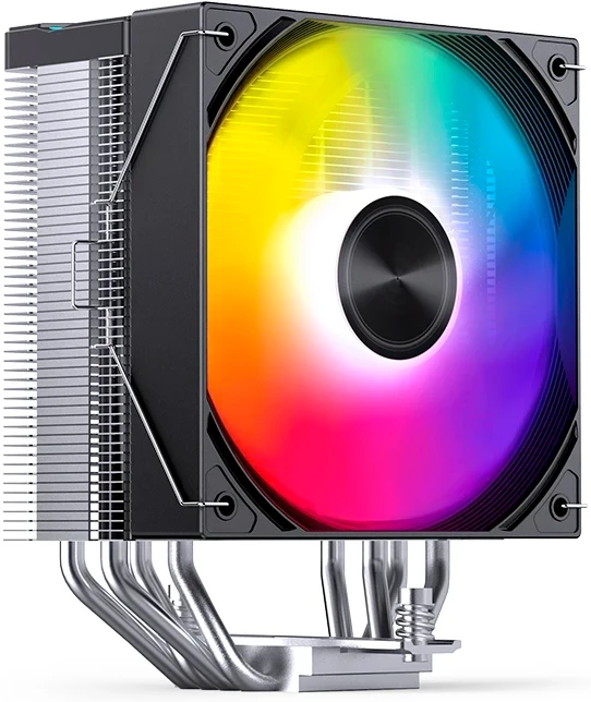 Кулер для процессора Jonsbo CA40, 120 мм, 1800rpm, 225 Вт, ARGB (CA40 Black)