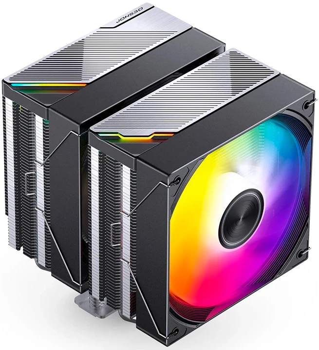 Кулер для процессора Jonsbo CA80, 120 мм, 1800rpm, 260 Вт, ARGB (CA80 Black)