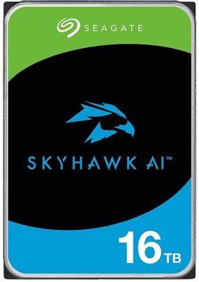 Жесткий диск (HDD) Seagate 16Tb SkyHawk AI, 3.5", 7200rpm