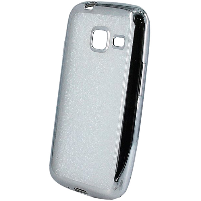 

Чехол силиконовый ультратонкий Activ Pilot для Samsung Galaxy J1 mini SM-J105, серебристый (59544)