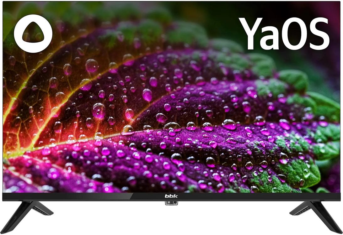 Телевизор 24" BBK 24LEX-7218, 1366x768, черный