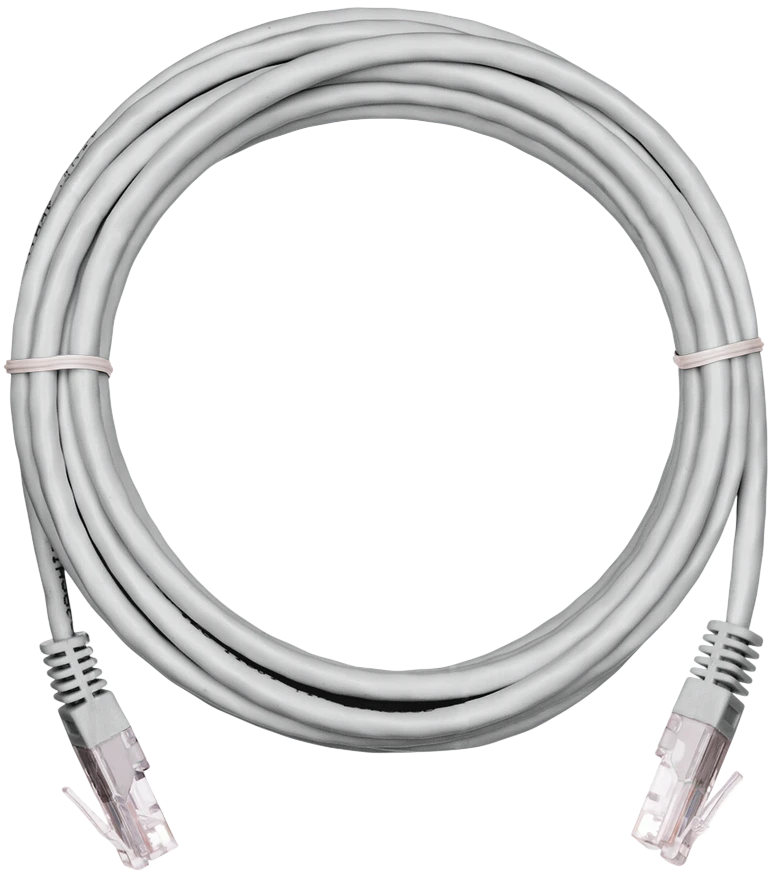 Патч-корд Netlan FTP, кат.6, 3 м, RJ45-RJ45, серый, 10 шт. (EC-PC4SE55B-BC-PVC-030-GY-10)