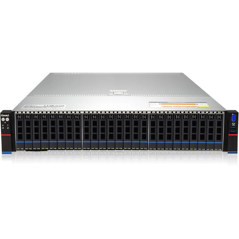 Серверная платформа GOOXI SR201-D25RE, 2xSocket SP3, 32xDDR4, 25x2.5 HDD HS, Redundant 2x1300 Вт 2U (0.96.002.1008)
