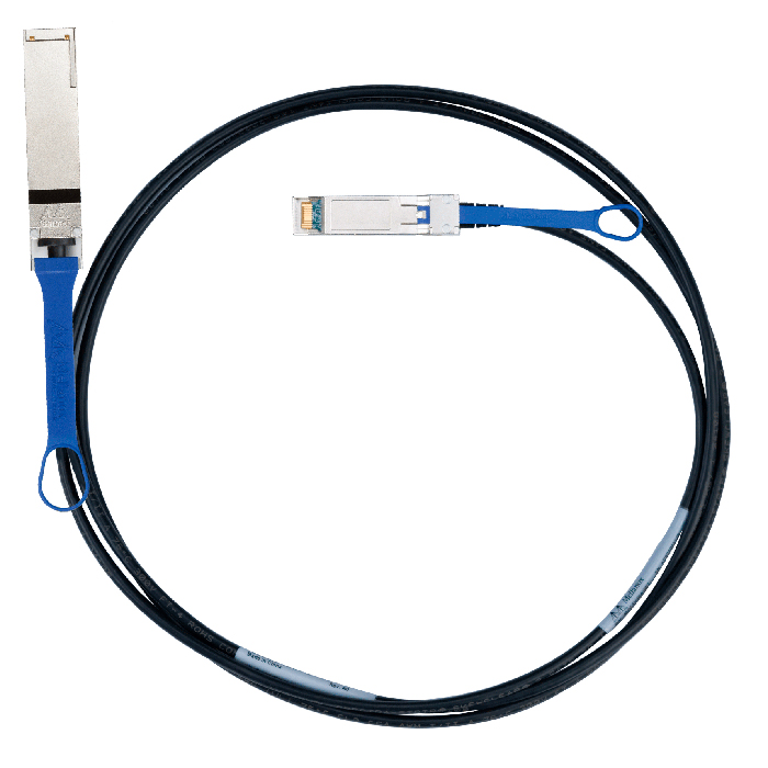

MELLANOX TECHNOLOGIES Mellanox passive copper cable, ETH 10GbE, 10Gb/s, SFP+, 1m (MC3309130-001), Черный, MC3309130-001