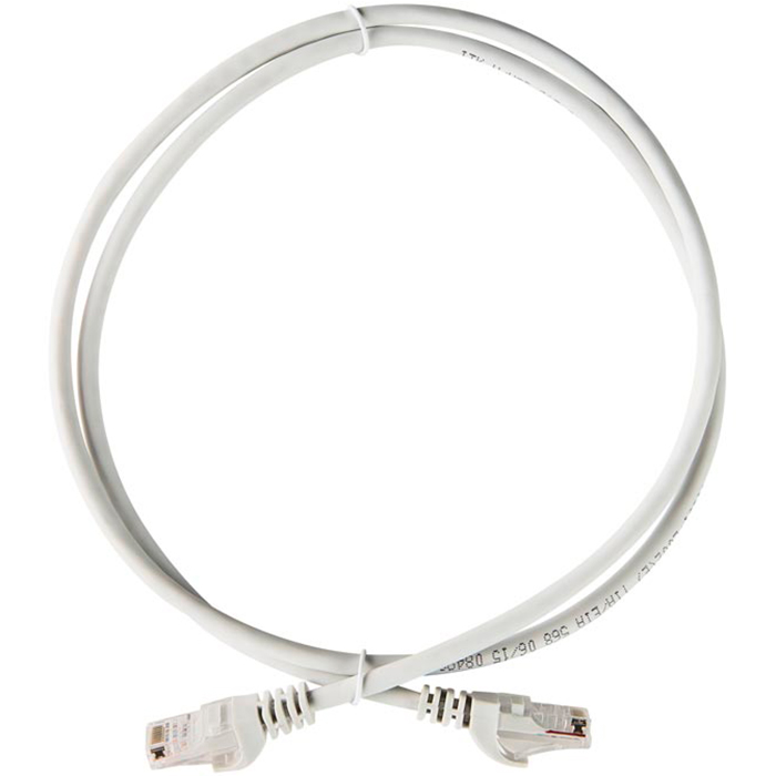 Патч-корд ITK UTP, кат.5e, 0.5 м, RJ45-RJ45, серый (PC01-C5EU-05M)