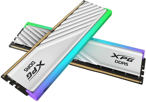 Комплект памяти DDR5 DIMM 16Gb (2x8Gb), 5600MHz ADATA (AX5U5600C468G-DTLABRWH)