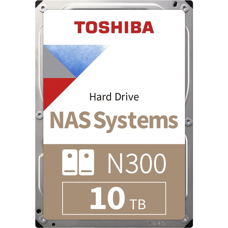 Жесткий диск (HDD) Toshiba 10 N300, 3.5", 7200rpm