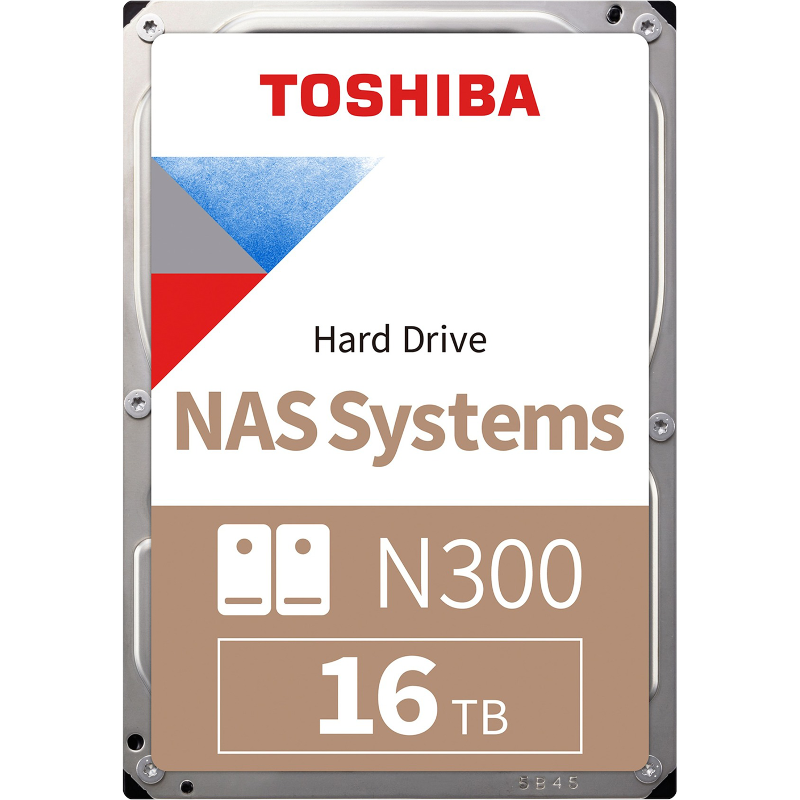 Жесткий диск (HDD) Toshiba 16 N300, 3.5", 7200rpm