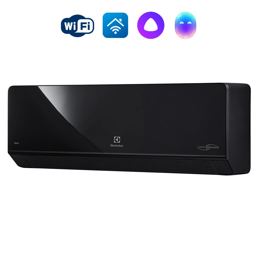 Настенная сплит-система Electrolux EACS/I-12HIX-BLACK/N8, до 35 м², охлаждение/обогрев
