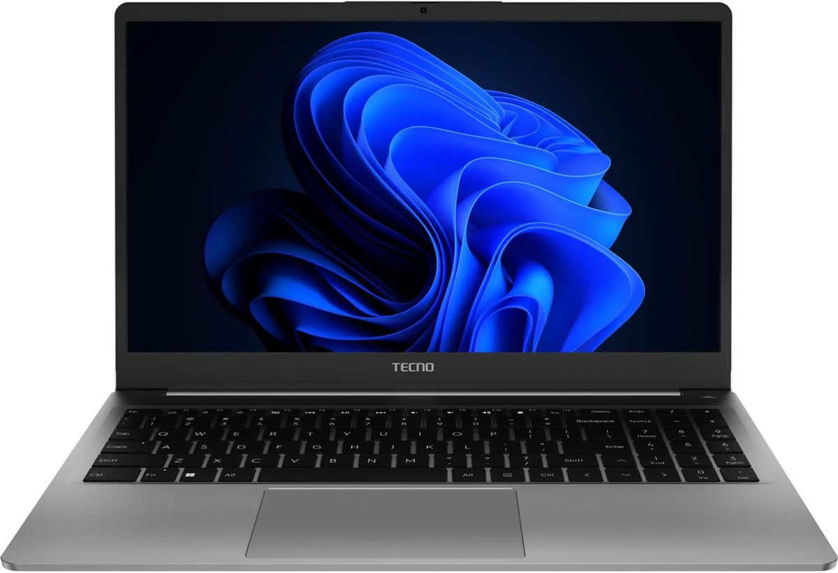 Ноутбук 15.6" Tecno MegaBook K15SRA, серый (71005000465)