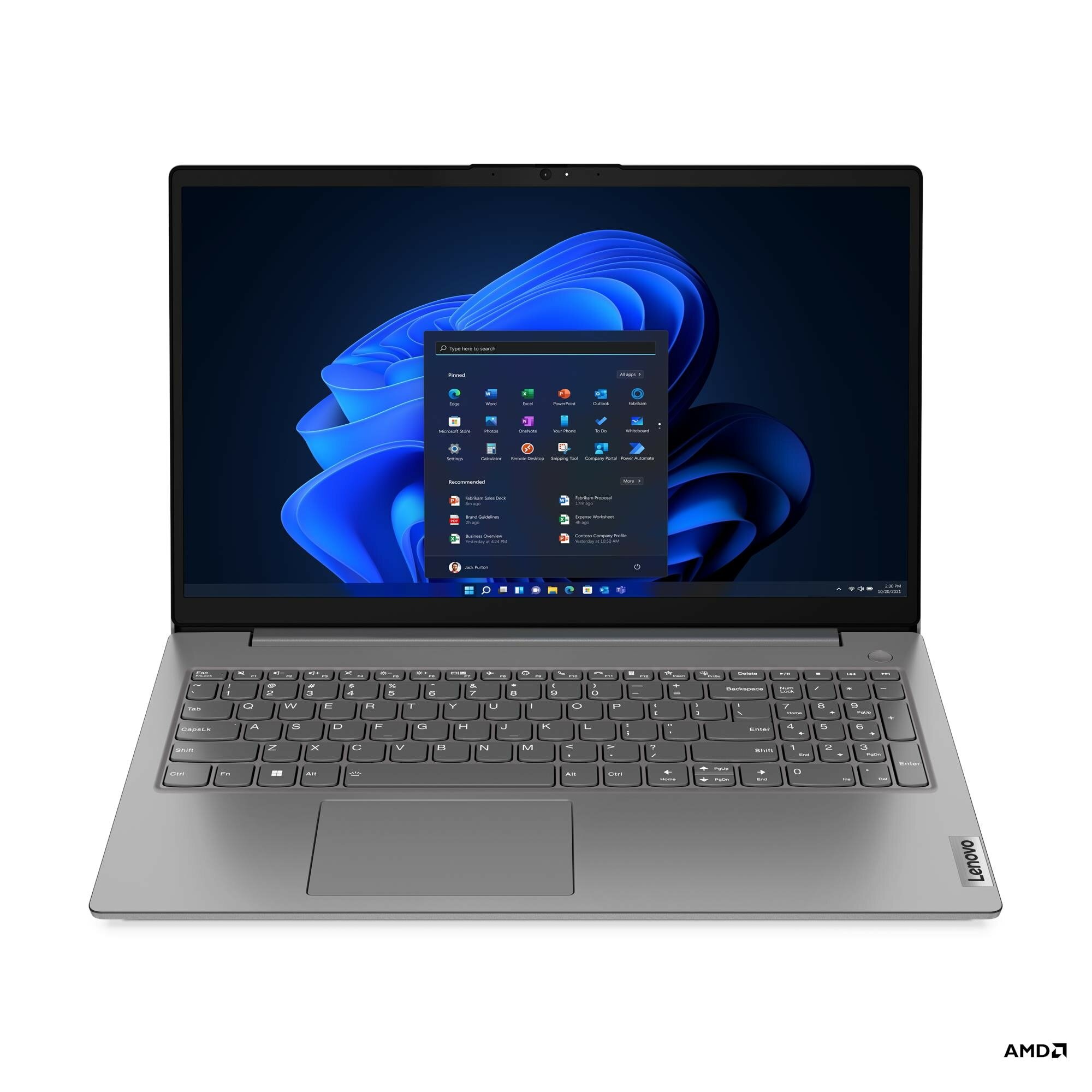 Ноутбук 15.6" Lenovo V15 G4, серый (83CRA01SIN)