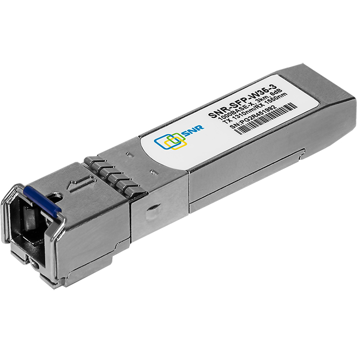 Модуль SFP SNR, до 3 км, одинарный (SNR-SFP-W35-3)