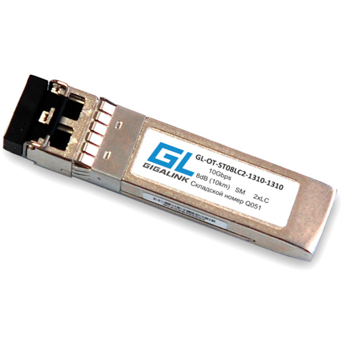 

Модуль SFP+ Nikomax (Gigalink), 10 км, LC, Tx:1310 нм, Rx:1310 нм, 10 Гбит/с, SM, двойной, DDM (GL-OT-ST08LC2-1310-1310), Серебристый