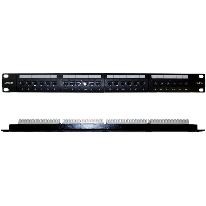 

Патч-панель в шкаф 19" 1U, порты: 24 x RJ-45 кат. 5e, черный, LAN-PPL24U5E, LANMASTER (LAN-PPL24U5E), LAN-PPL24U5E
