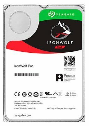 Жесткий диск (HDD) Seagate 10Tb Ironwolf Pro, 3.5", 7200rpm