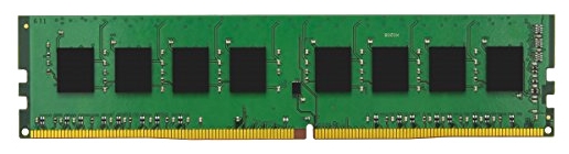 Память DDR4 DIMM 8Gb, 2400MHz, CL17, 1.2 В, Kingston, ValueRAM (KVR24N17S8/8) б/у, с внутренней эксплуатации, следы установки на контактах