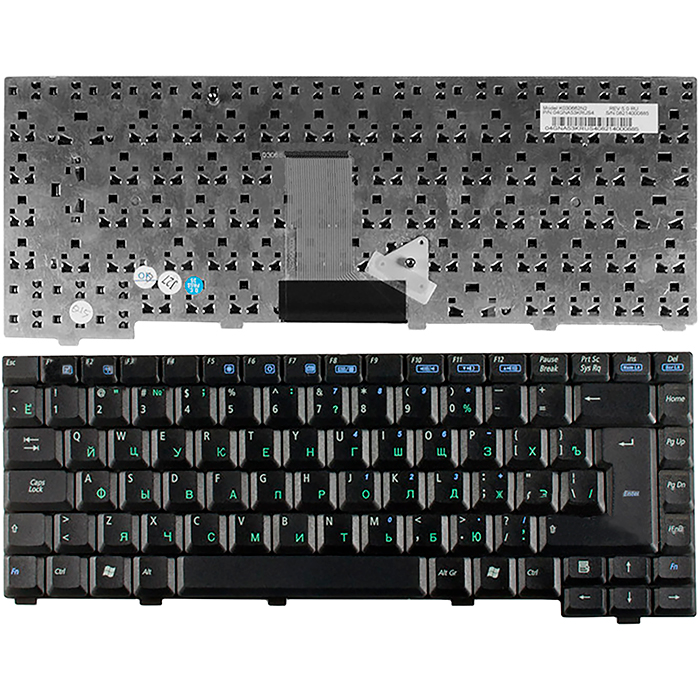 

Клавиатура для ноутбука Asus A3 A3L A3G A3000, A6, A6000, Z9, Z81, Z91 Series. черный (TOP-82742), TOP-82742