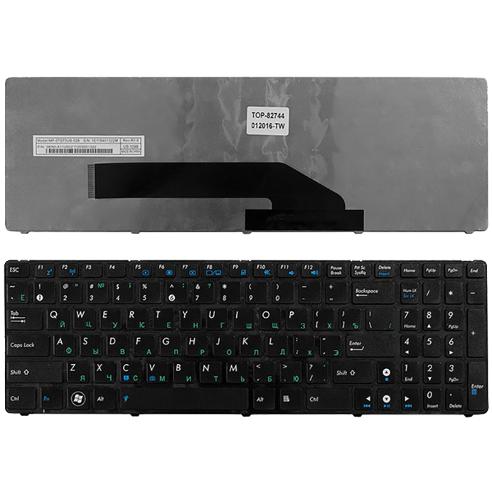 

Клавиатура для ноутбука Asus K50AB K50AD K50AE K50AF K50C K50ID K50IE K50IJ K50IL K50IN K50IP черный (TOP-82744), TOP-82744