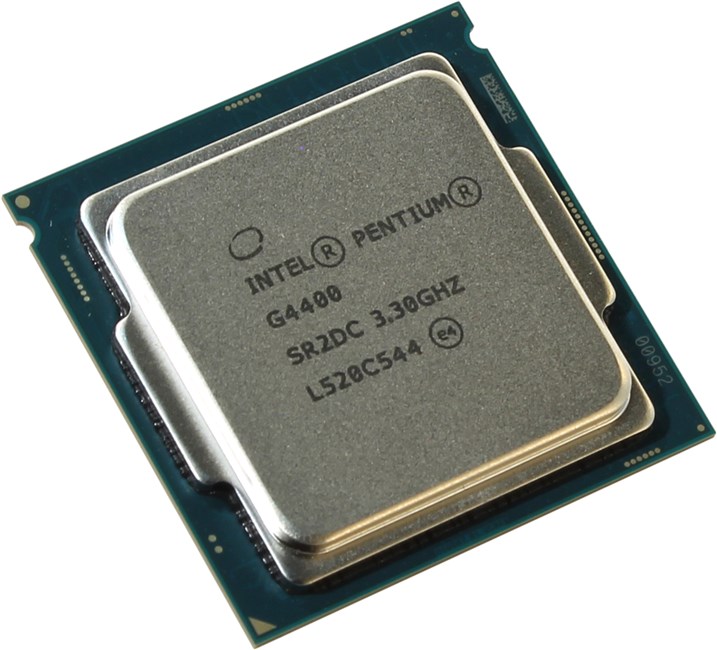 Процессор Intel Pentium-G4400 Skylake (2015), 2C/2T, 3300MHz 3Mb TDP-54 Вт Socket1151 tray (OEM) (CM8066201927306SR2DC) б/у, следы монтажа, с внутренней эксплуатации