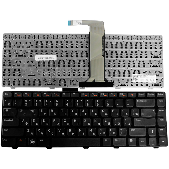 

Клавиатура TopON для ноутбука Dell Inspiron 3520/5520/7420/N5050/M5040/14R, Vostro 3350/3450/3550/3555-Series, X38K3/AER01U00010/NSK-DX0SQ 01 V119525AS1 AER01U00210 4341X 04341X, черный (TOP-85013), -