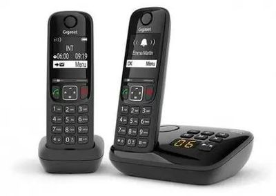 Радиотелефон Gigaset AS690A DUO, DECT, АОН