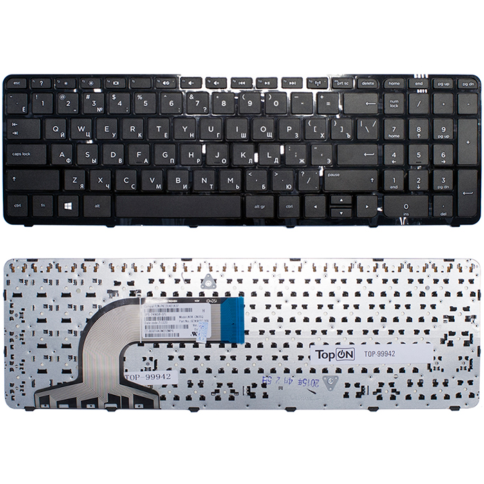 

Клавиатура для ноутбука HP Pavilion 15, 15-e (отличается от 15-b), Черный (TOP-99942), TOP-99942