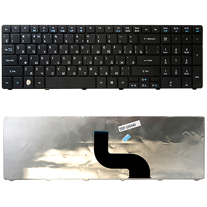 

Клавиатура TopON для Acer Aspire 8935/8935G/8940/8940G/8942/8942G-Series, KB.I170G.276/NSK-AL30R, черный (TOP-100440), TOP-100440