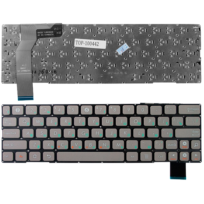 

Клавиатура для ноутбука Asus Eee Pad SL101 Series. серый (TOP-100442), TOP-100442