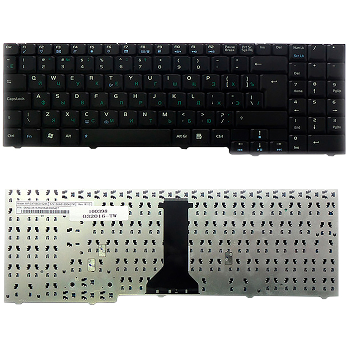 

Клавиатура для ноутбука Asus F7, F7E, M51, M51A, M51SE, X56, X56A Series. черный (TOP-100398), TOP-100398