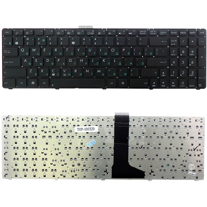 

Клавиатура для ноутбука Asus U52, U53, U53F, U53J, U53JC, U53S, U53SD, U56 Series. черный (TOP-100320), TOP-100320