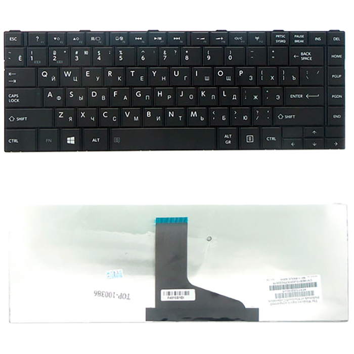 

Клавиатура TopON для Toshiba Satellite L800/L830/L805/C800/M800/M805-Series, черный (TOP-100386), TOP-100386