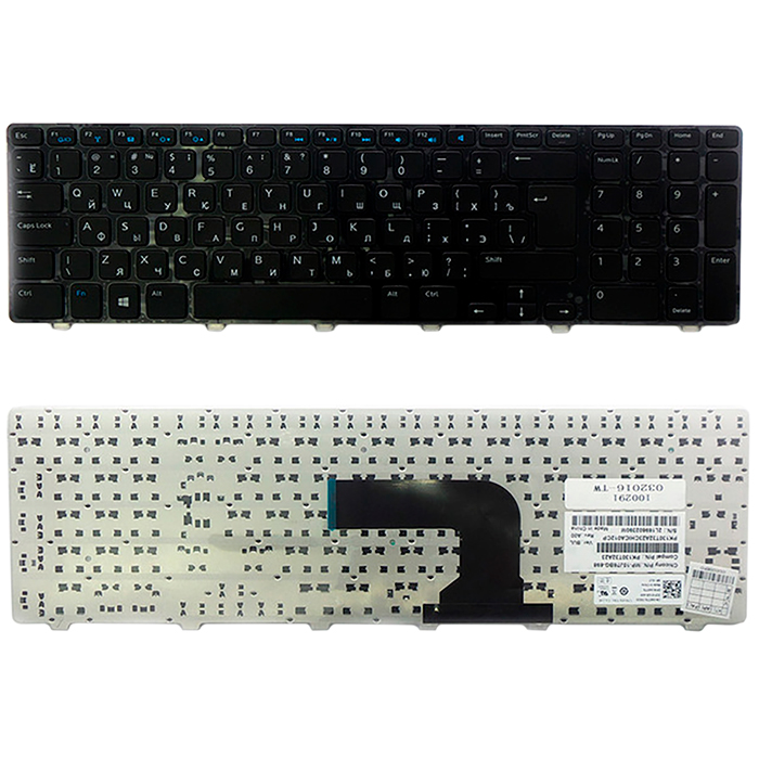 

Клавиатура TopOn для Dell Inspiron 3721/5721-Series, черная (TOP-100291), Черный, TOP-100291