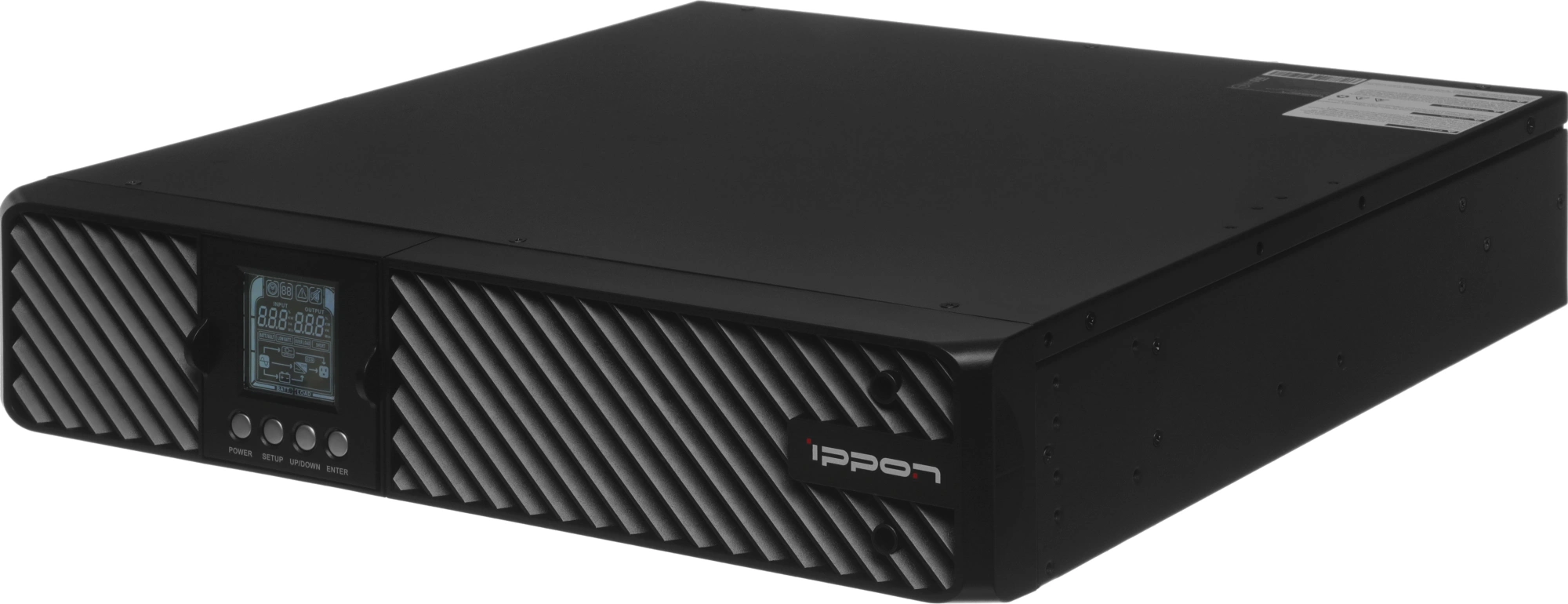 ИБП Ippon Pacific II 1000, 1000 В·А, 900 Вт, черный (2079877)