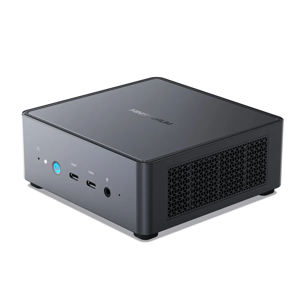 Неттоп MINISFORUM UM880 Pro MF/UM880PRO/8845HS/16/512, AMD Ryzen 7 8845HS, 16Gb, 512Gb SSD, AMD Radeon 780M, W11Pro (MF/UM880PRO/8845HS/16/512)