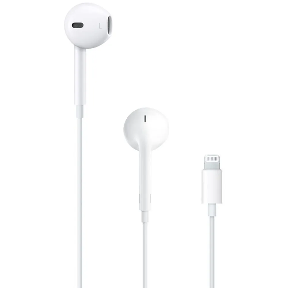 Проводная гарнитура Apple EarPods, Lightning, белый (MWTY3ZM/A) отказ от покупки, без следов эксплуатации