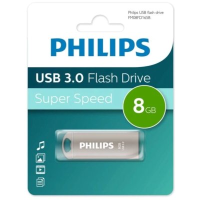Флешка 8Gb PHILIPS Iron