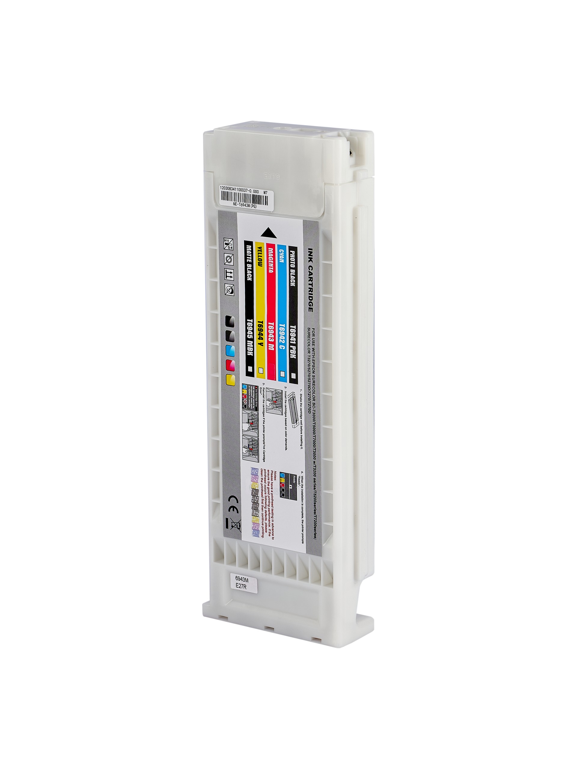 Картридж SAKURA SIC13T694300, совместимый, пурпурный, для Epson