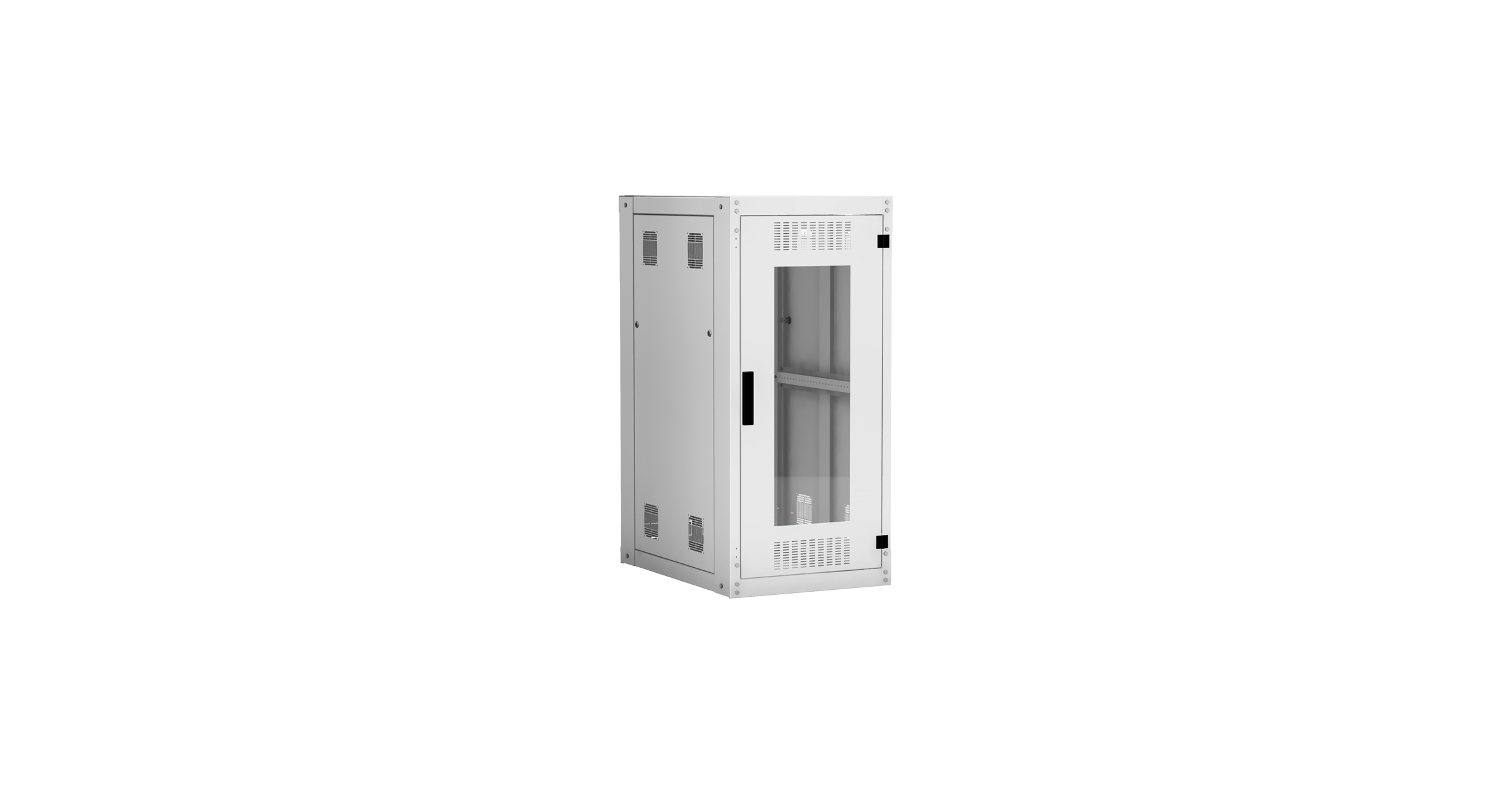 Шкаф NETLAN 24U, 600x800 мм (EC-FZ-246080-GMM-GY)