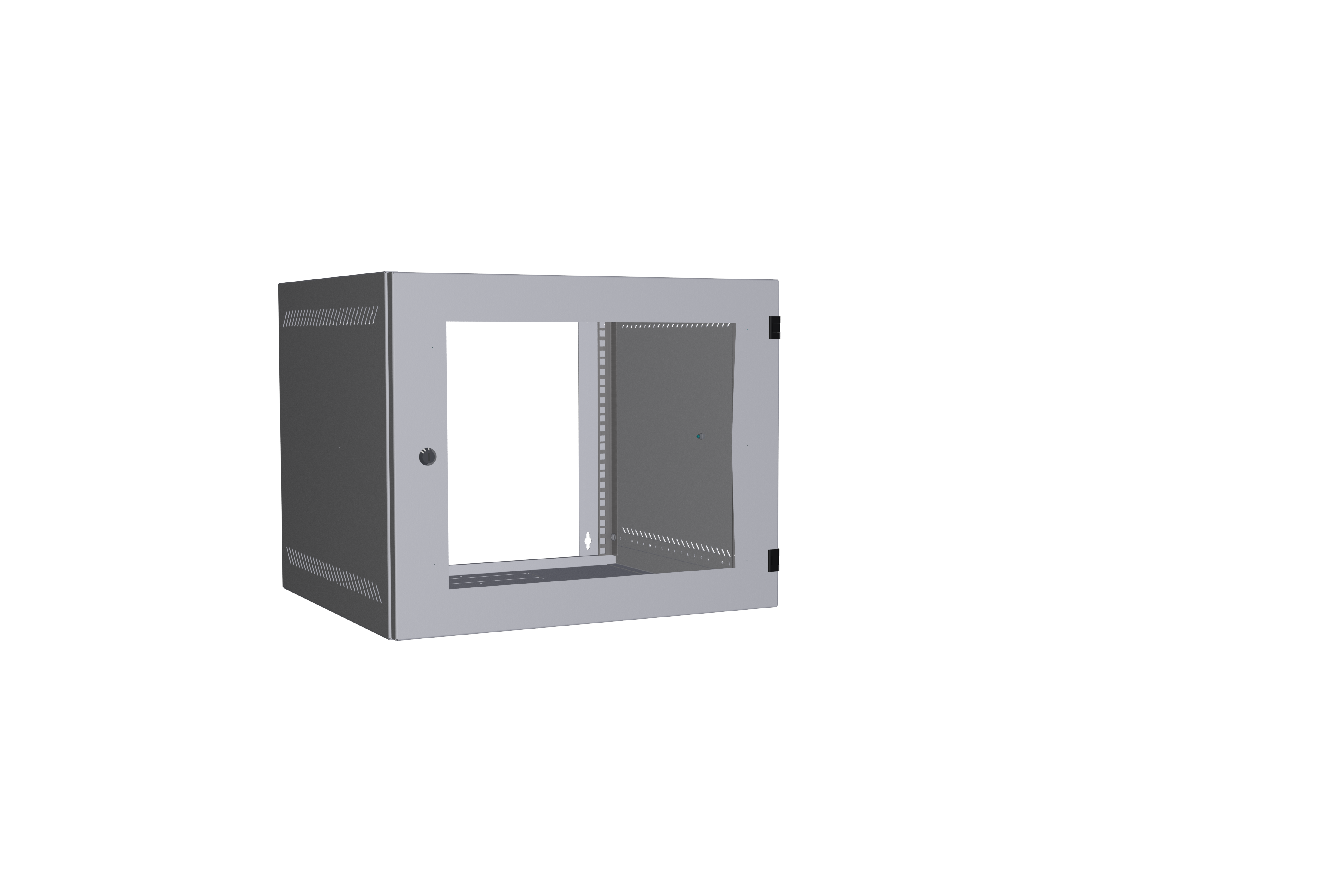 Шкаф NETLAN 9U, 540x500 мм (EC-WA-095450-W-G-GY)