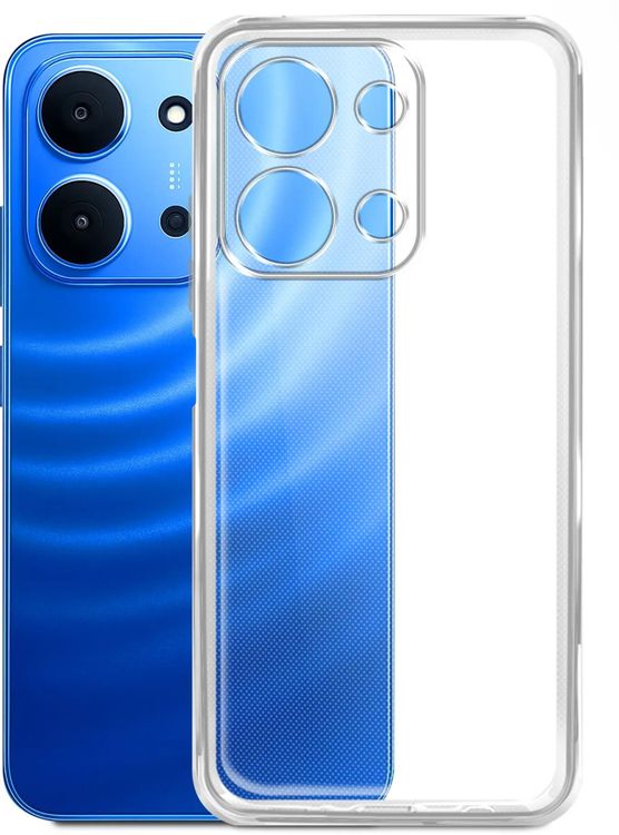 Чехол-накладка BoraSCO Silicone Case для смартфона Xiaomi/Poco C85/Redmi 15C, прозрачный