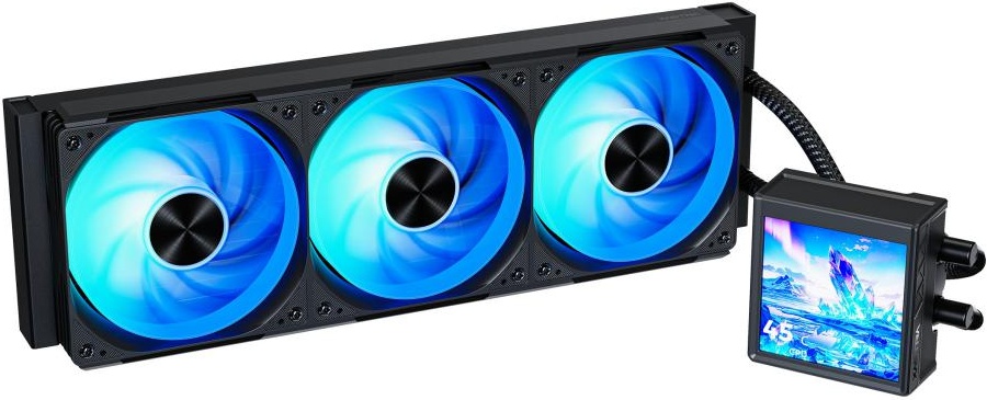 Жидкостное охлаждение XASTRA Octant LC360 ARGB BK, 3x120 мм
