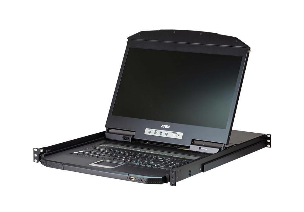 Консоль KVM (КВМ) ATEN CL3108NX, 8-ПК (CL3108NX-ATA-RG)